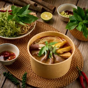 Alternative view of Bún bò nạm chả